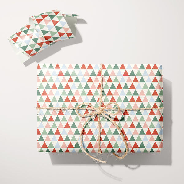 Abstract Trees Wrapping Paper