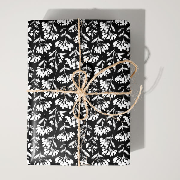 Floral Doodles Wrapping Paper