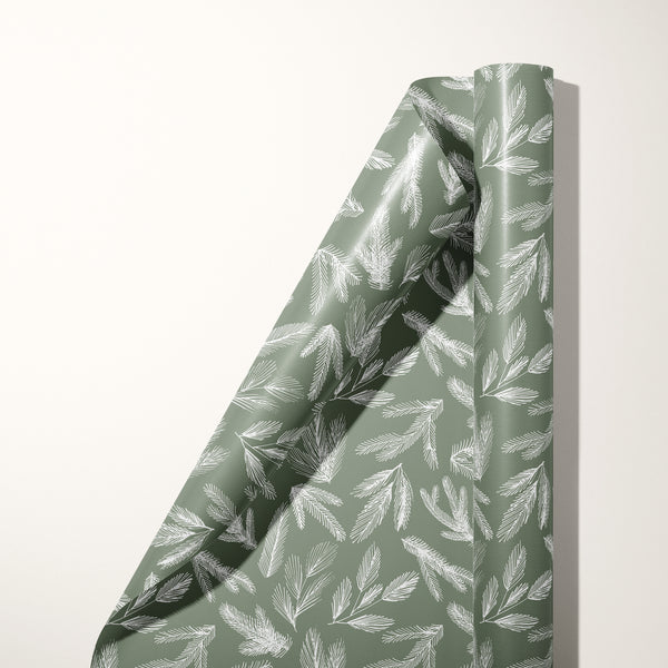 Sage Leaves Wrapping Paper