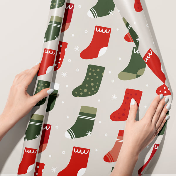 Stockings Wrapping Paper