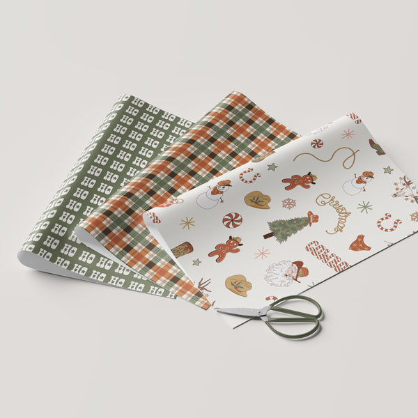 Western Cactus Wrapping Paper