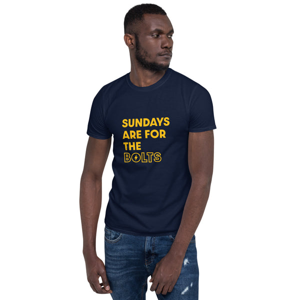 Sundays Are For The Bolts Unisex T-Shirt