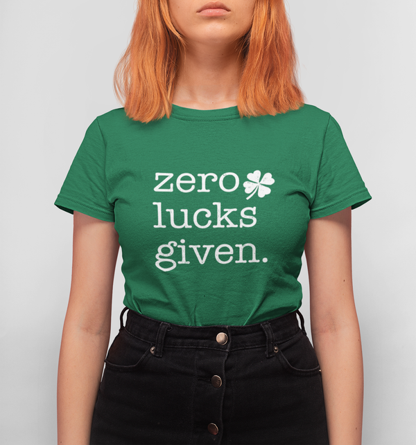 Zero Lucks Given Unisex T-Shirt