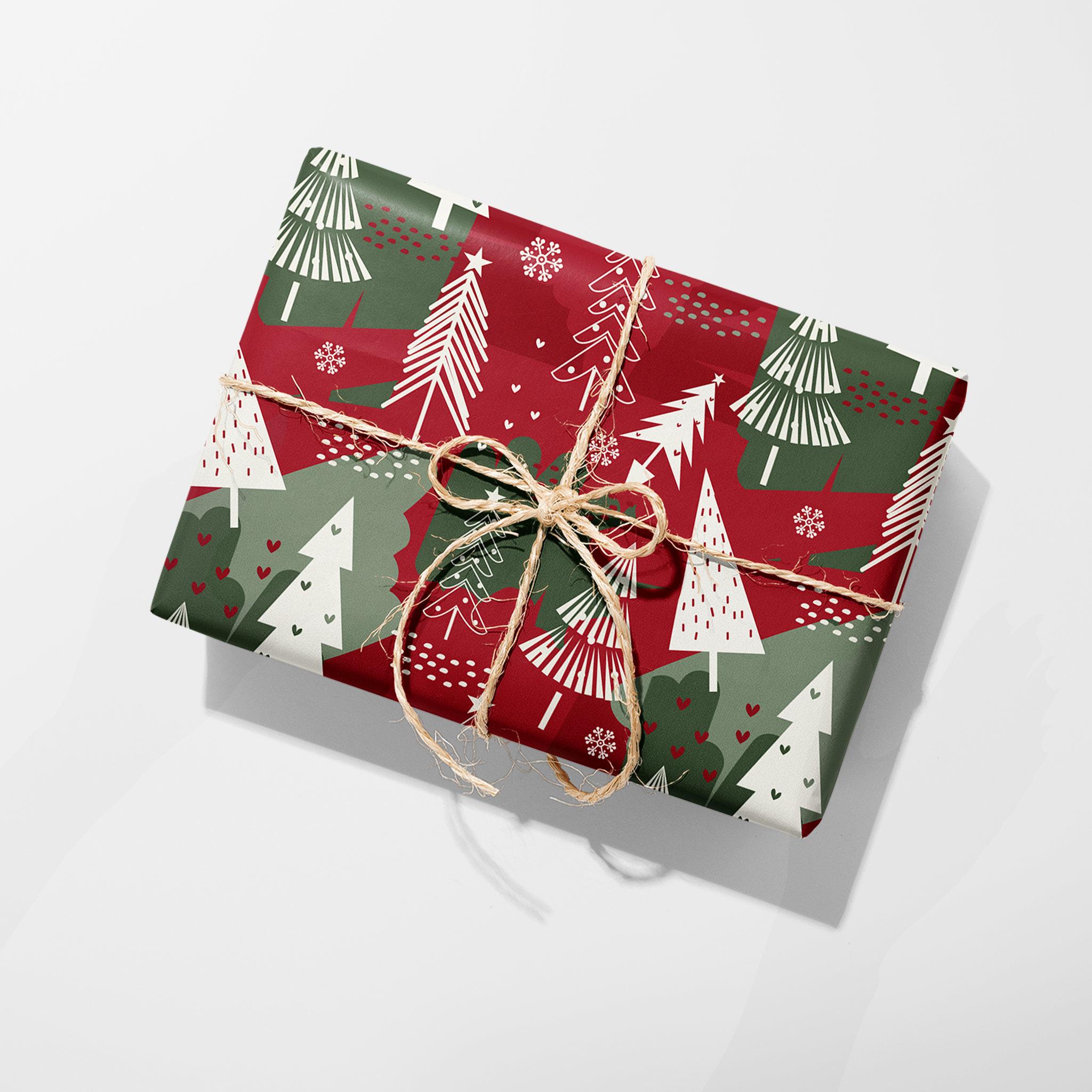 Abstract Christmas Trees