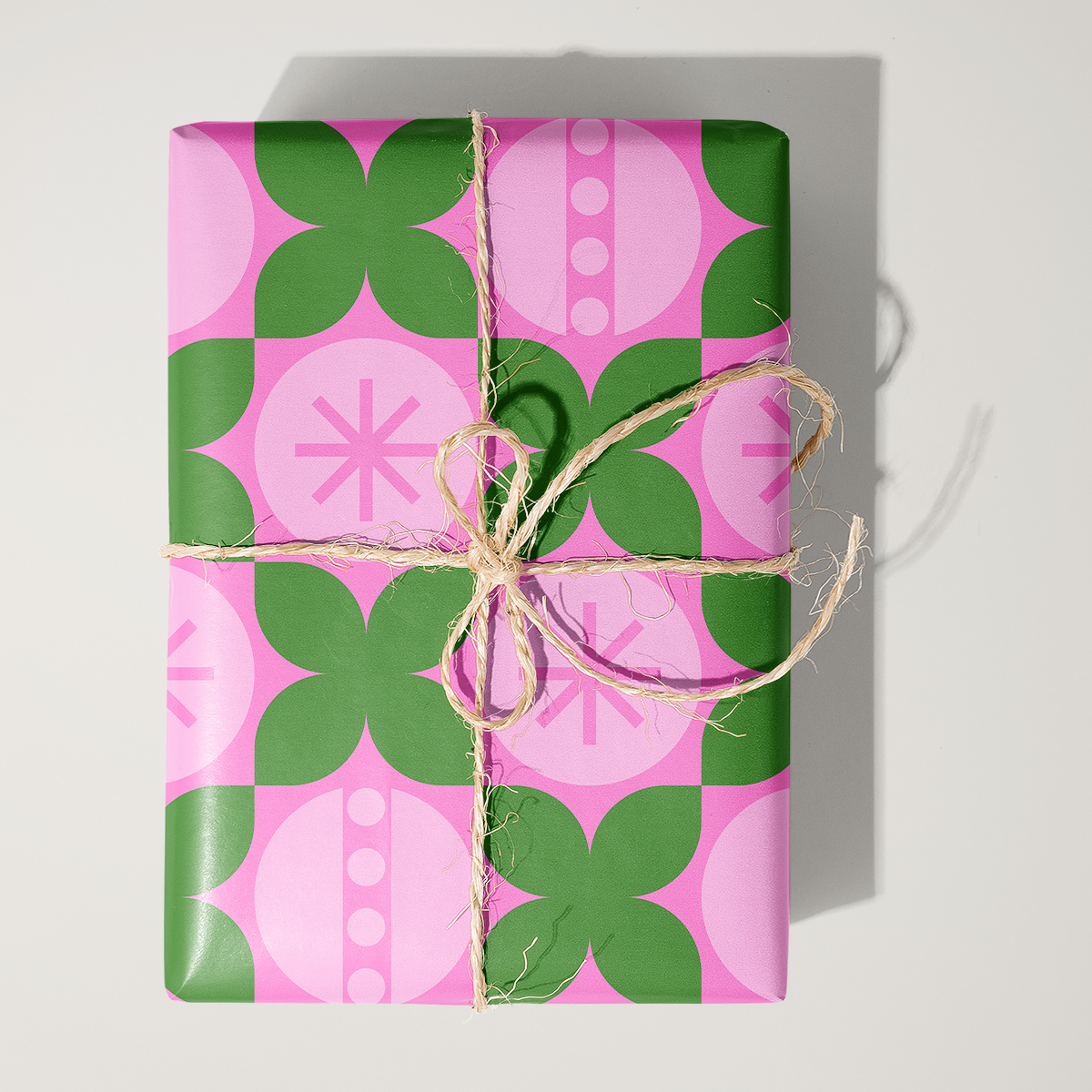 Abstract Ornaments Wrapping Paper