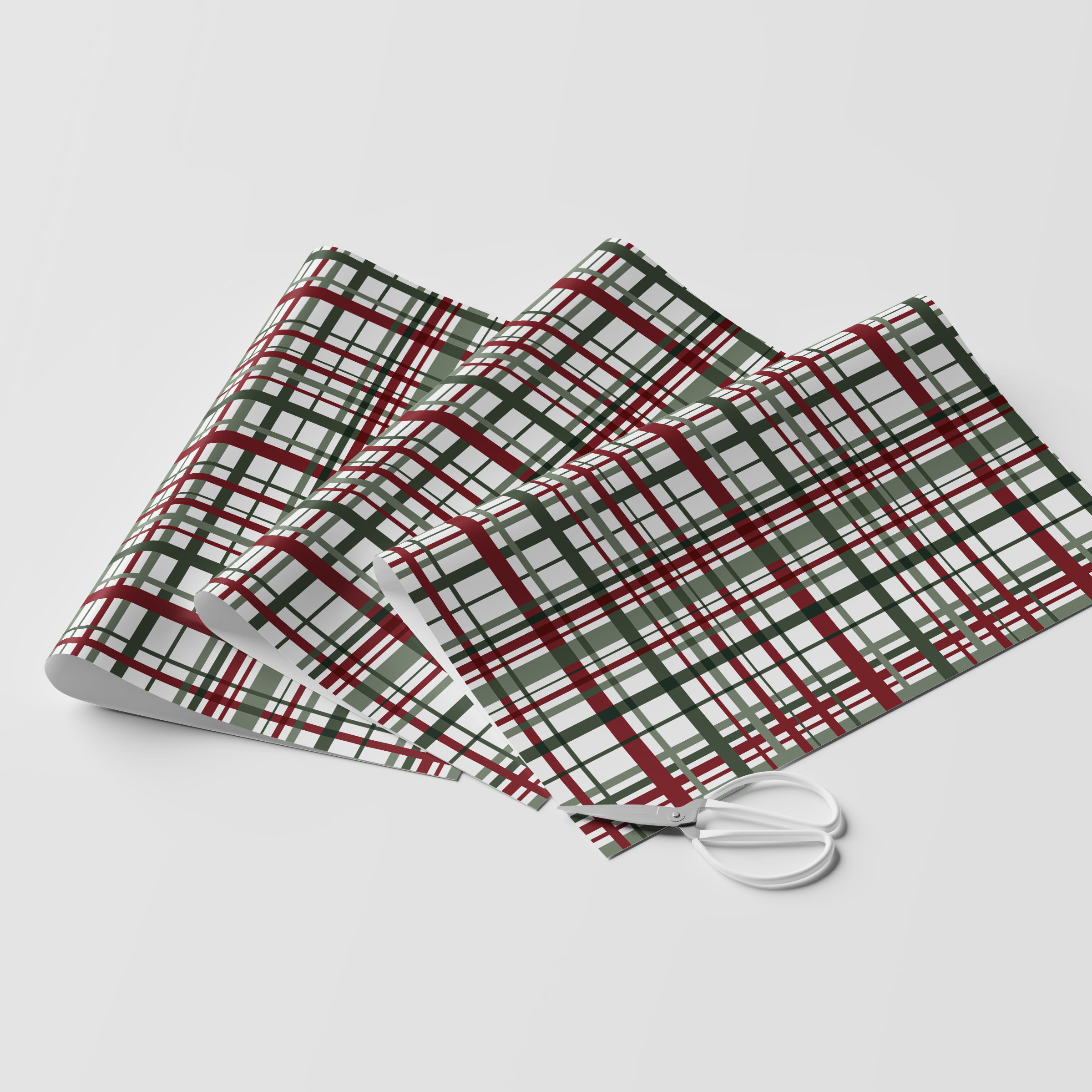 Christmas Stripes Wrapping Paper