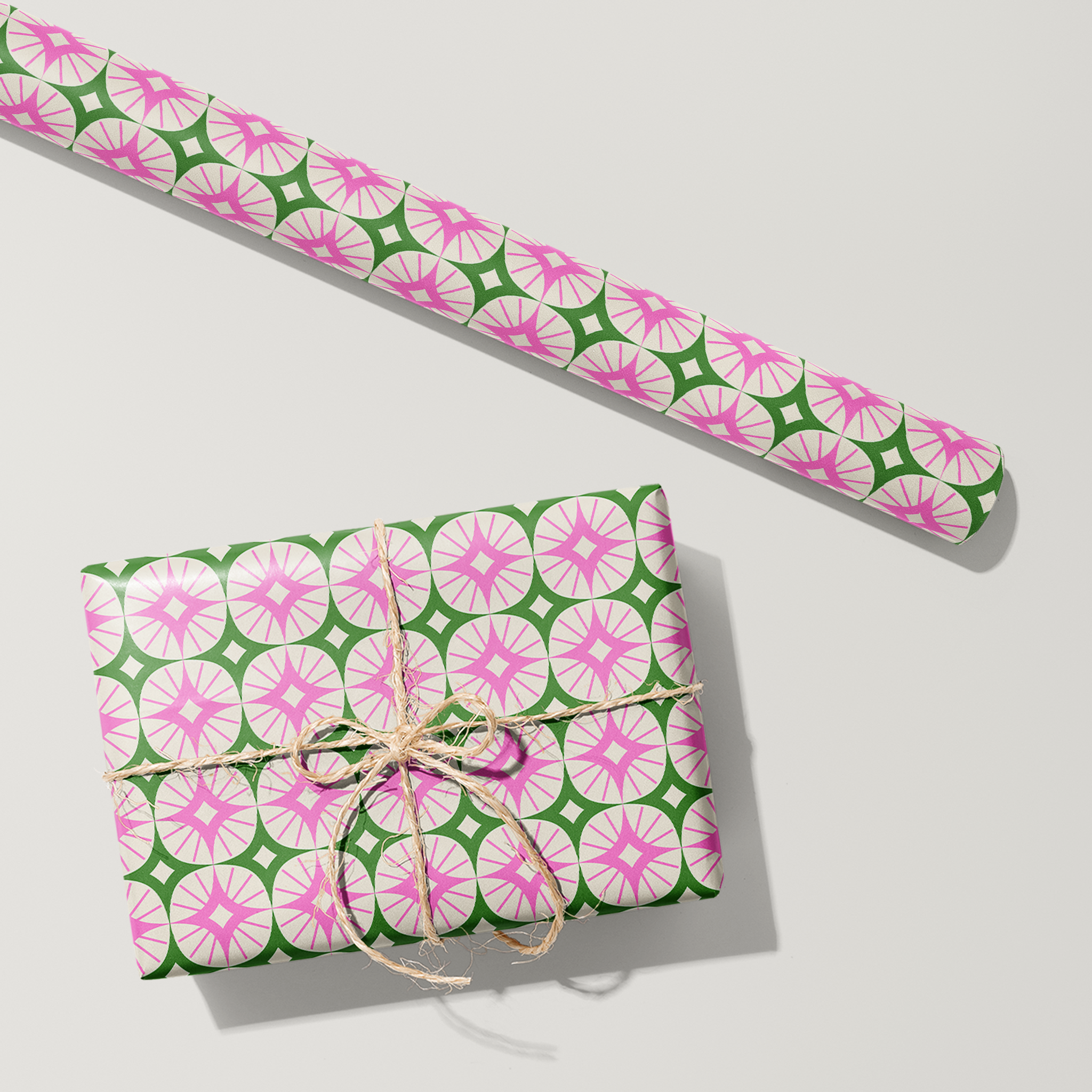 Abstract Stars Wrapping Paper