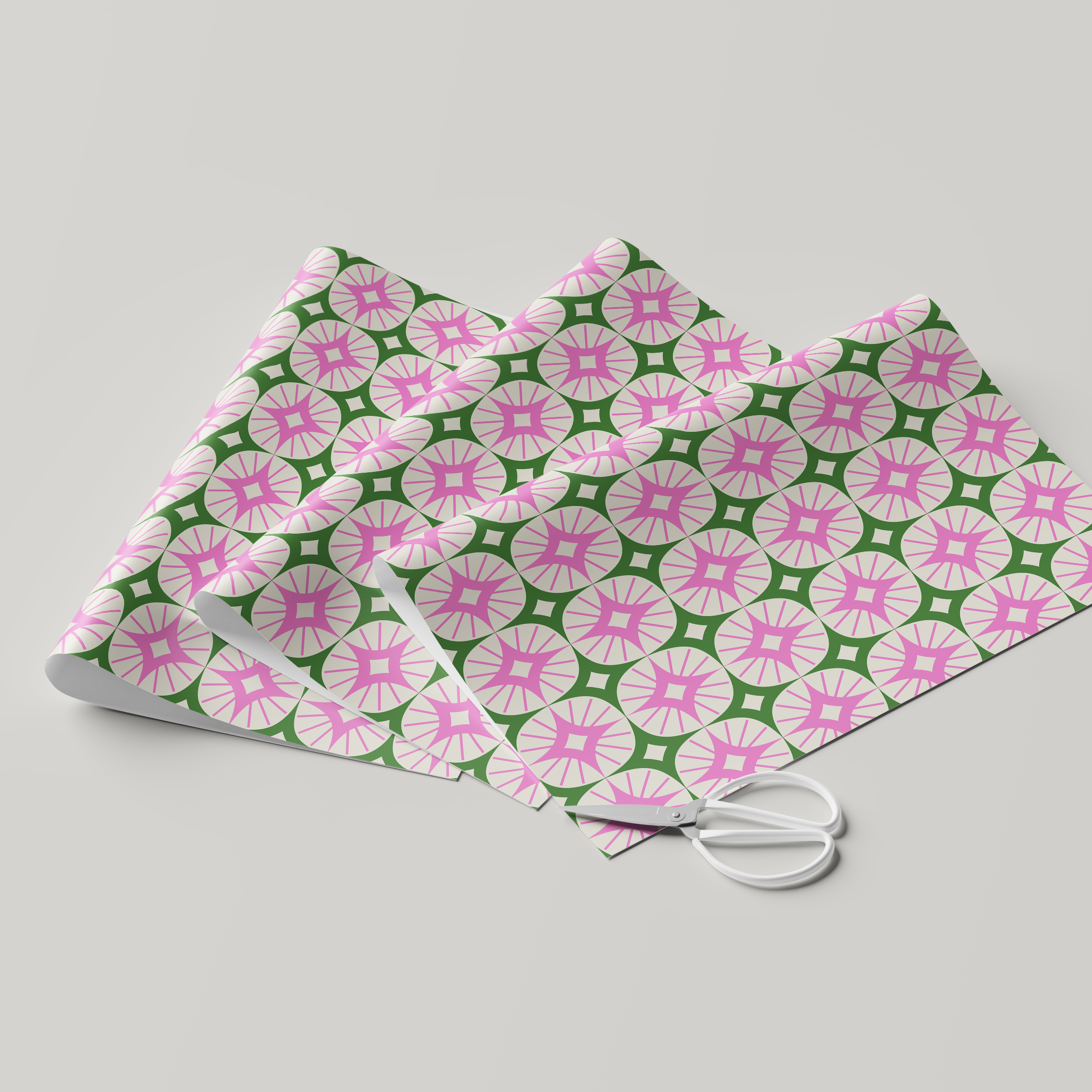 Abstract Stars Wrapping Paper