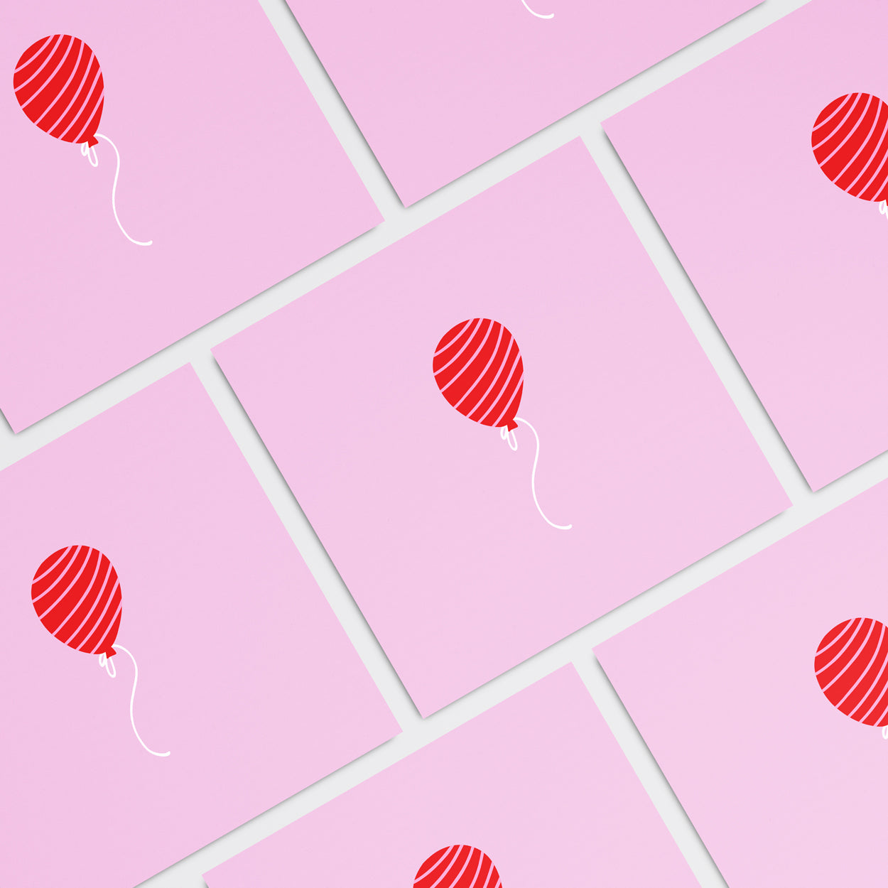 Balloon Birthday Card