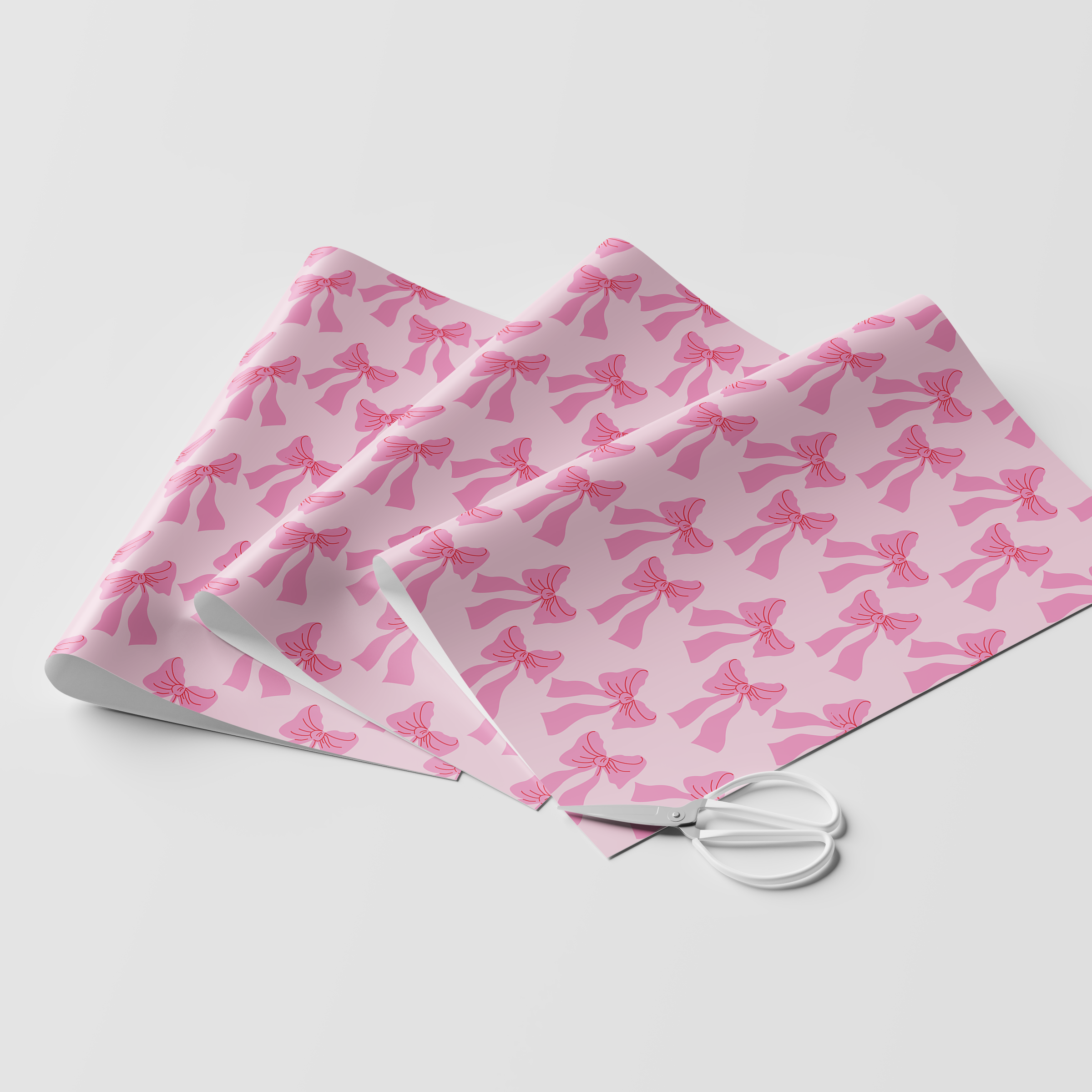 Western Bows Wrapping Paper