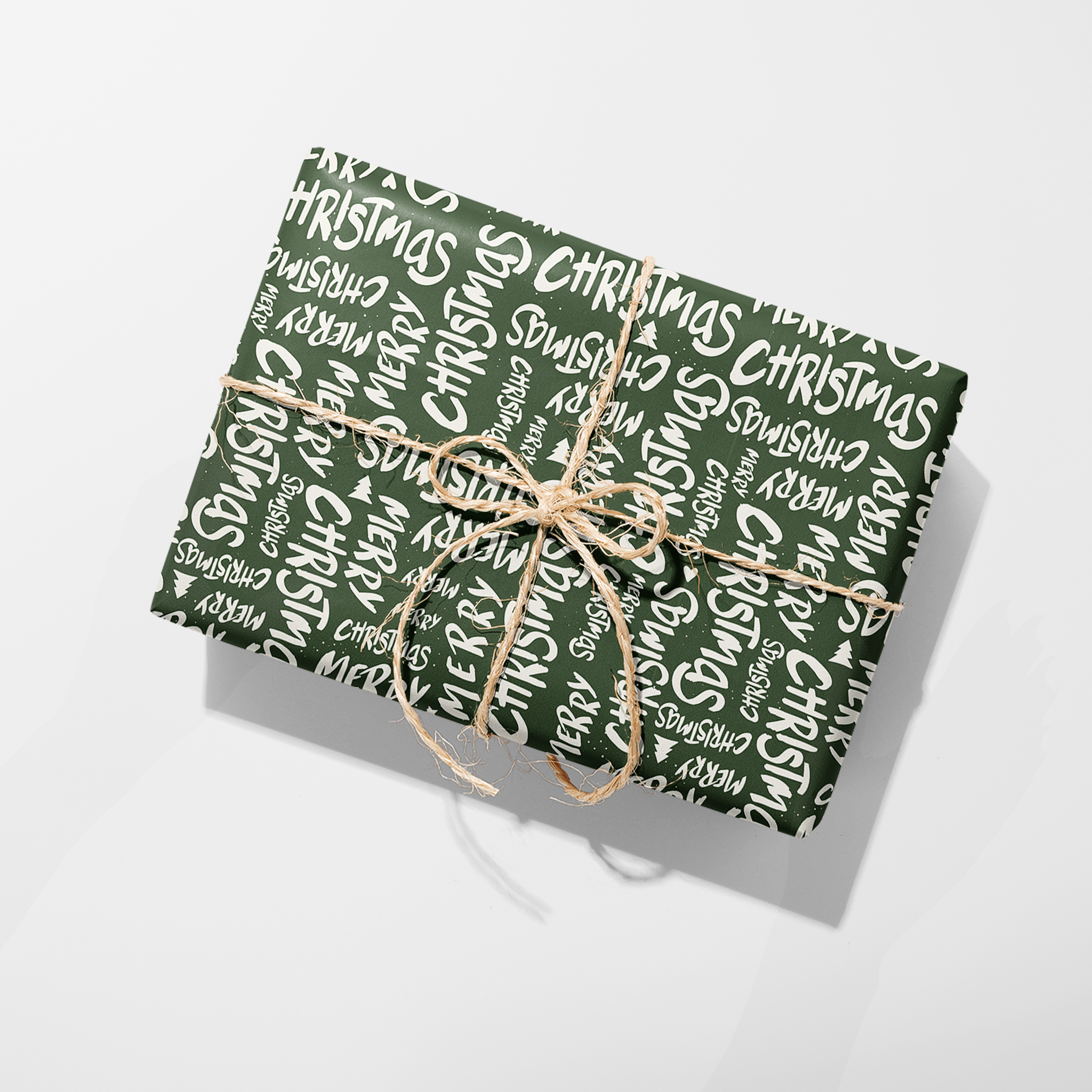 Merry Christmas Graffiti Wrapping Paper