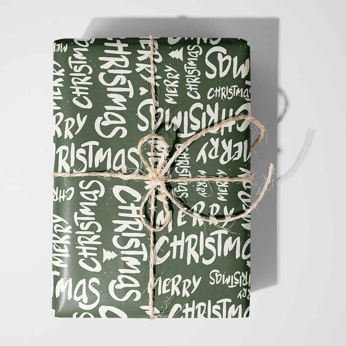 Merry Christmas Graffiti Wrapping Paper