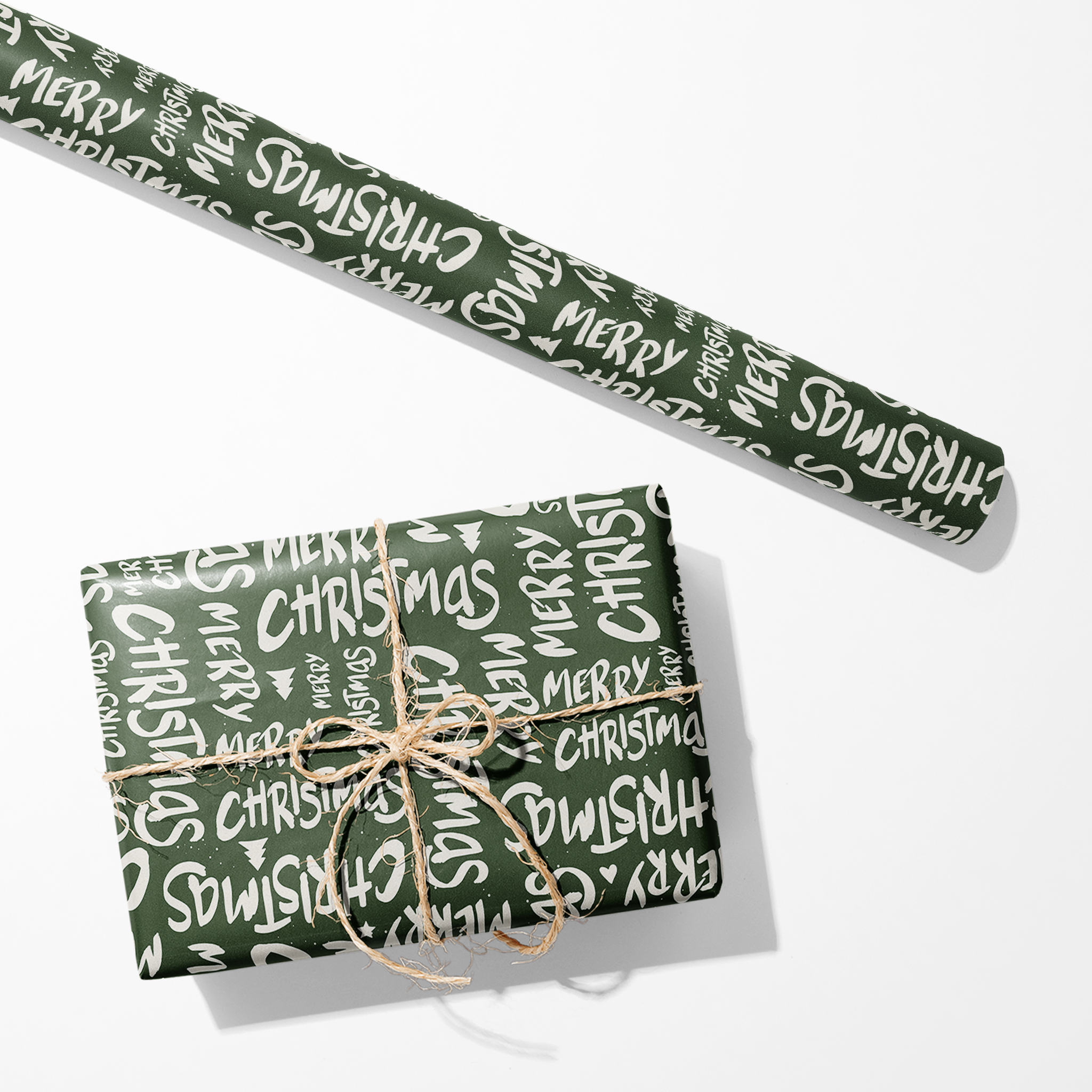 Merry Christmas Graffiti Wrapping Paper