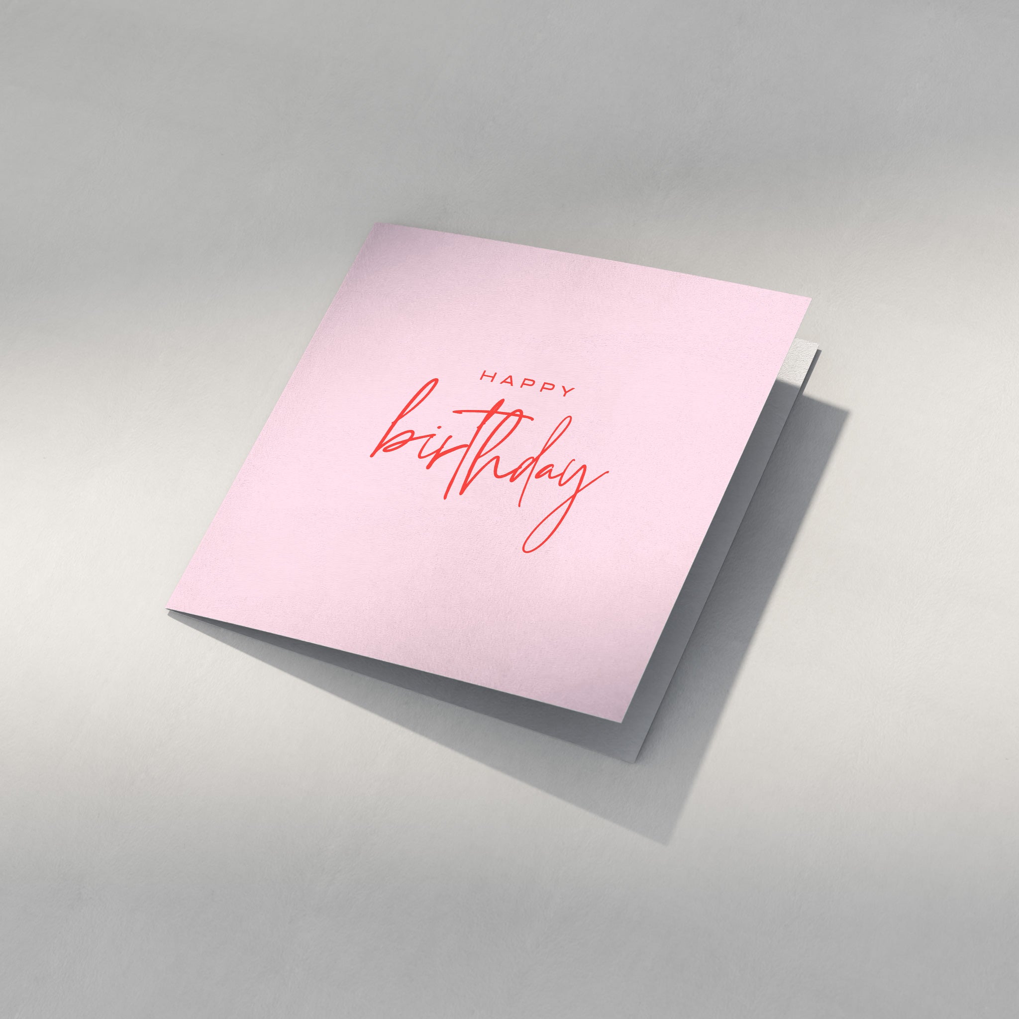 Happy Birthday Script Card β Doperi