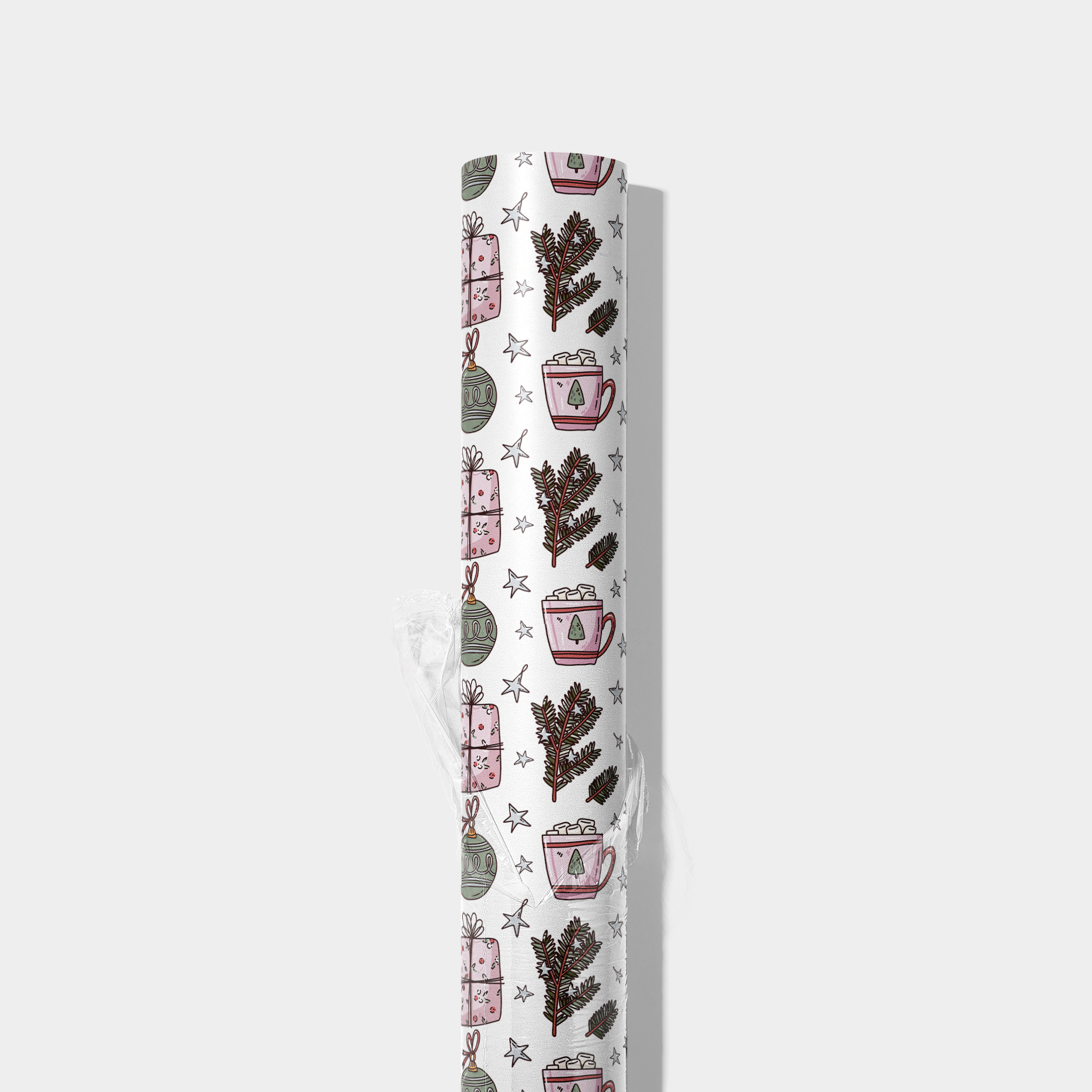 Cocoa and Presents Holiday Wrapping Paper