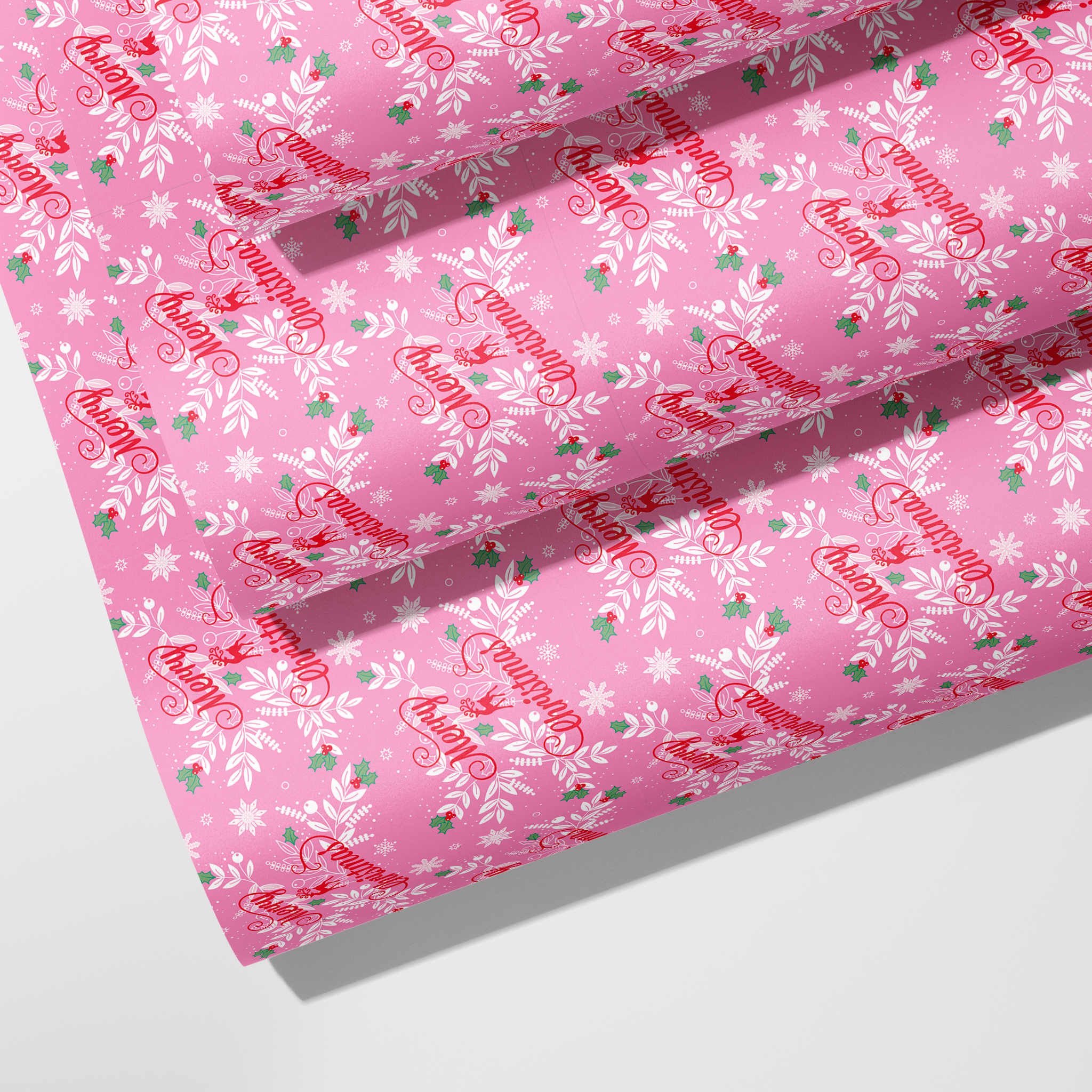 Vintage Merry Christmas Wrapping Paper