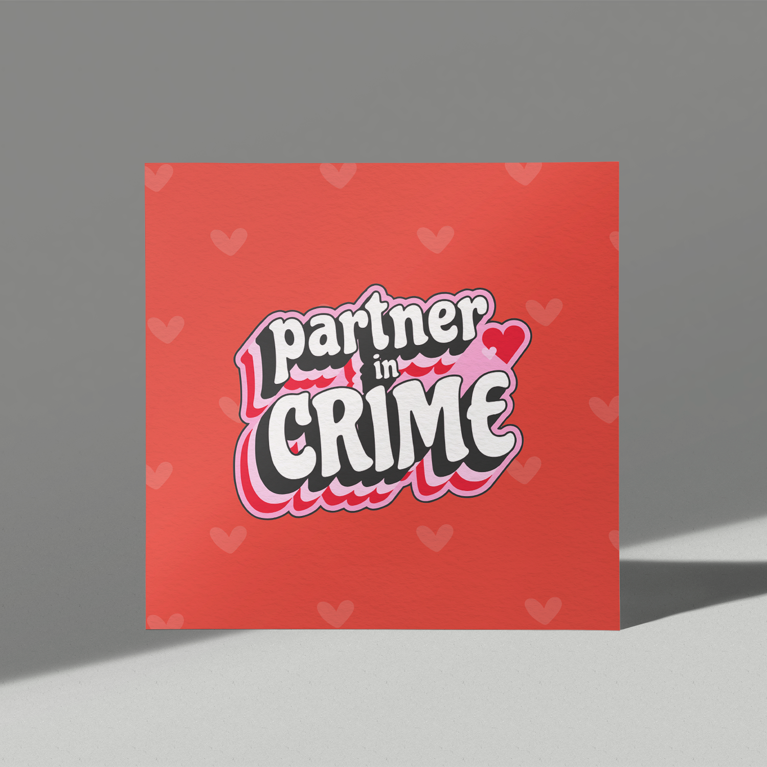 Partner in Crime Card