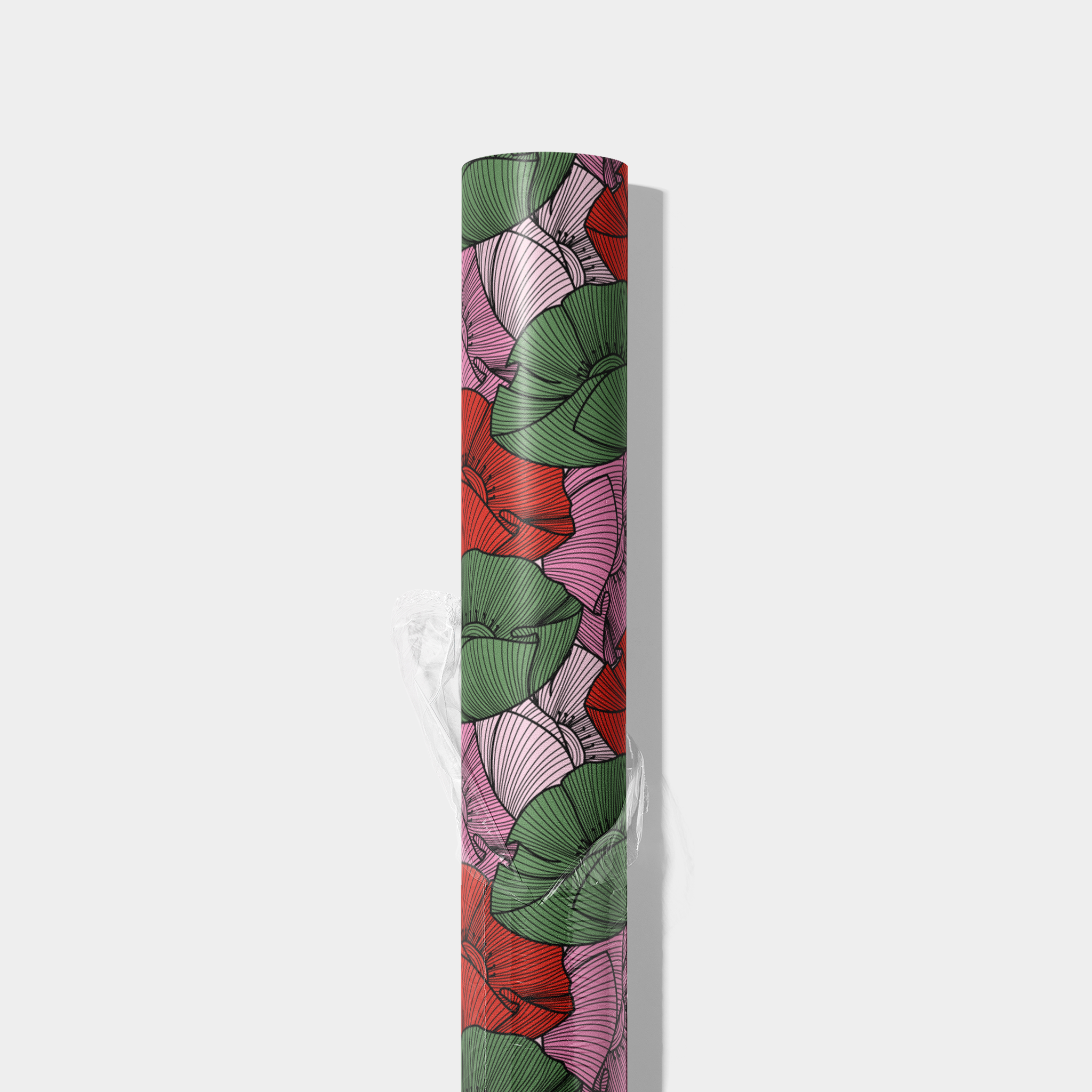 Floral Holiday Wrapping Paper