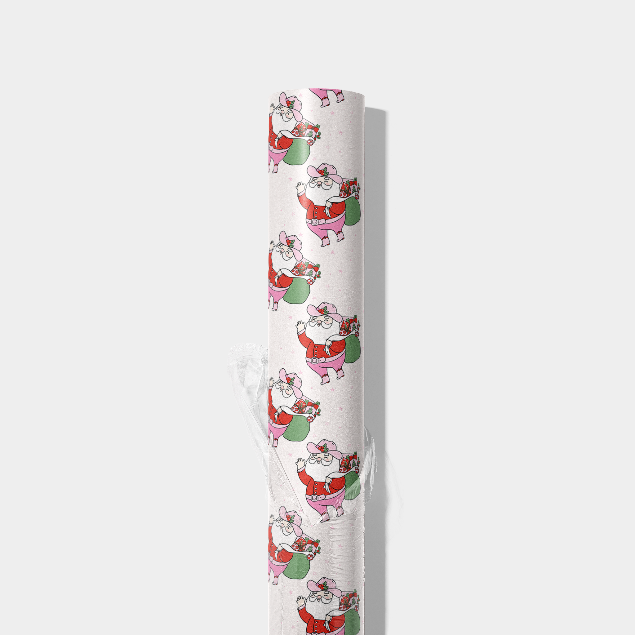 Santa Gift Sack Wrapping Paper