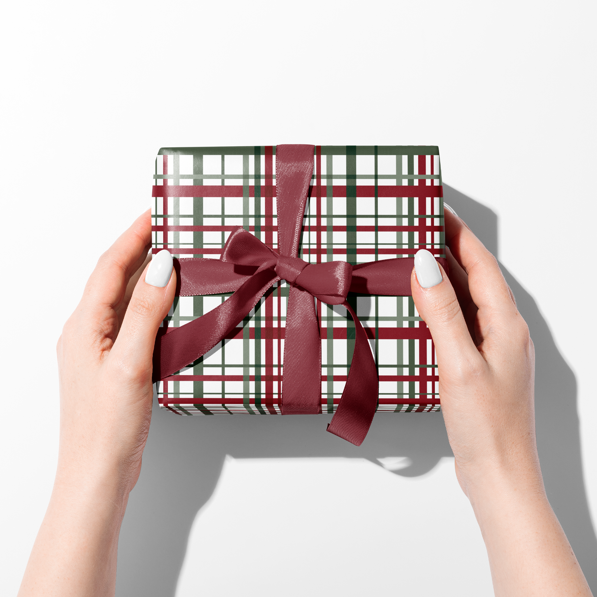 Christmas Stripes Wrapping Paper