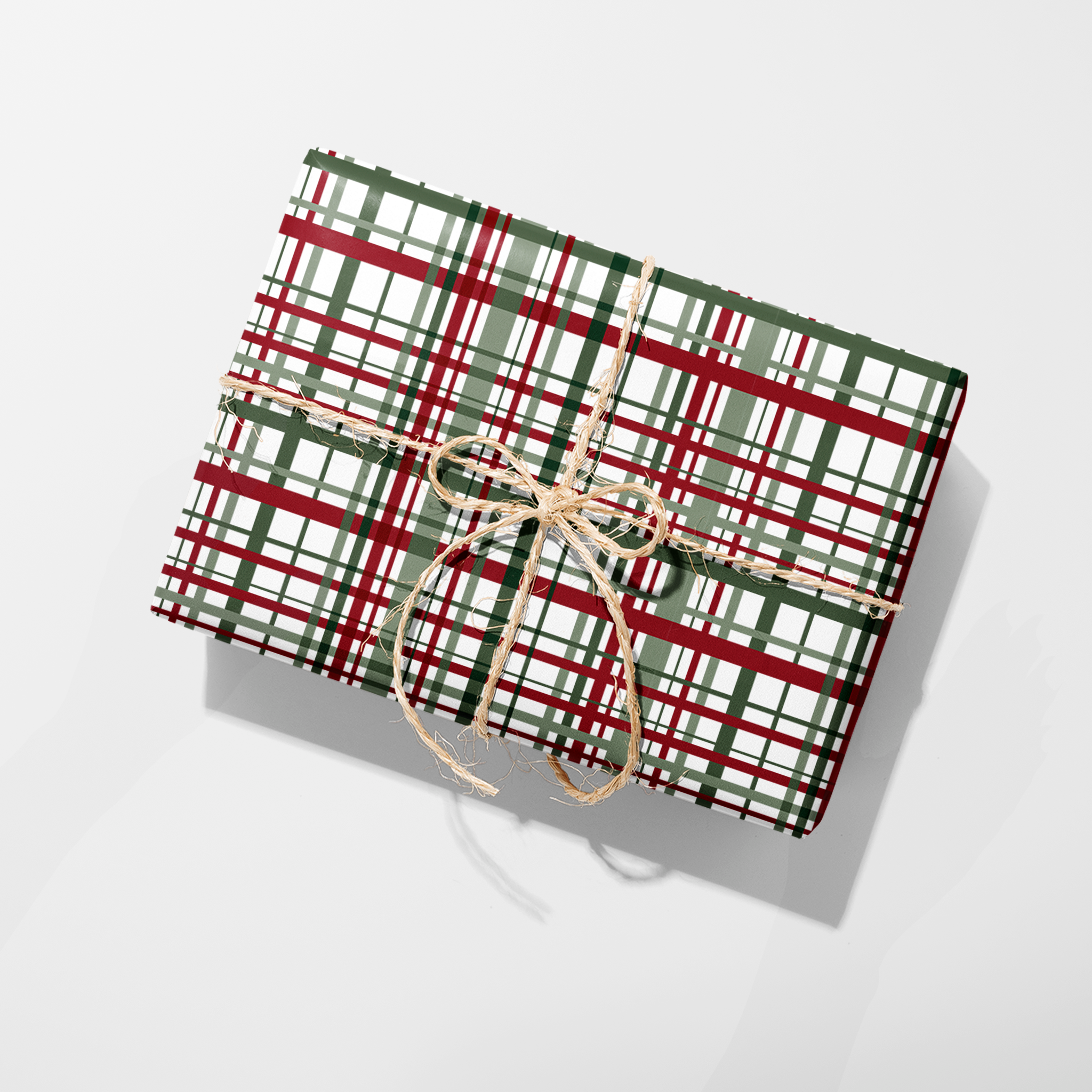 Christmas Stripes Wrapping Paper