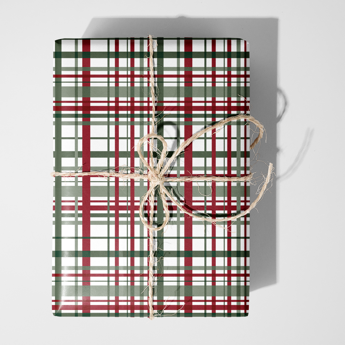 Christmas Stripes Wrapping Paper