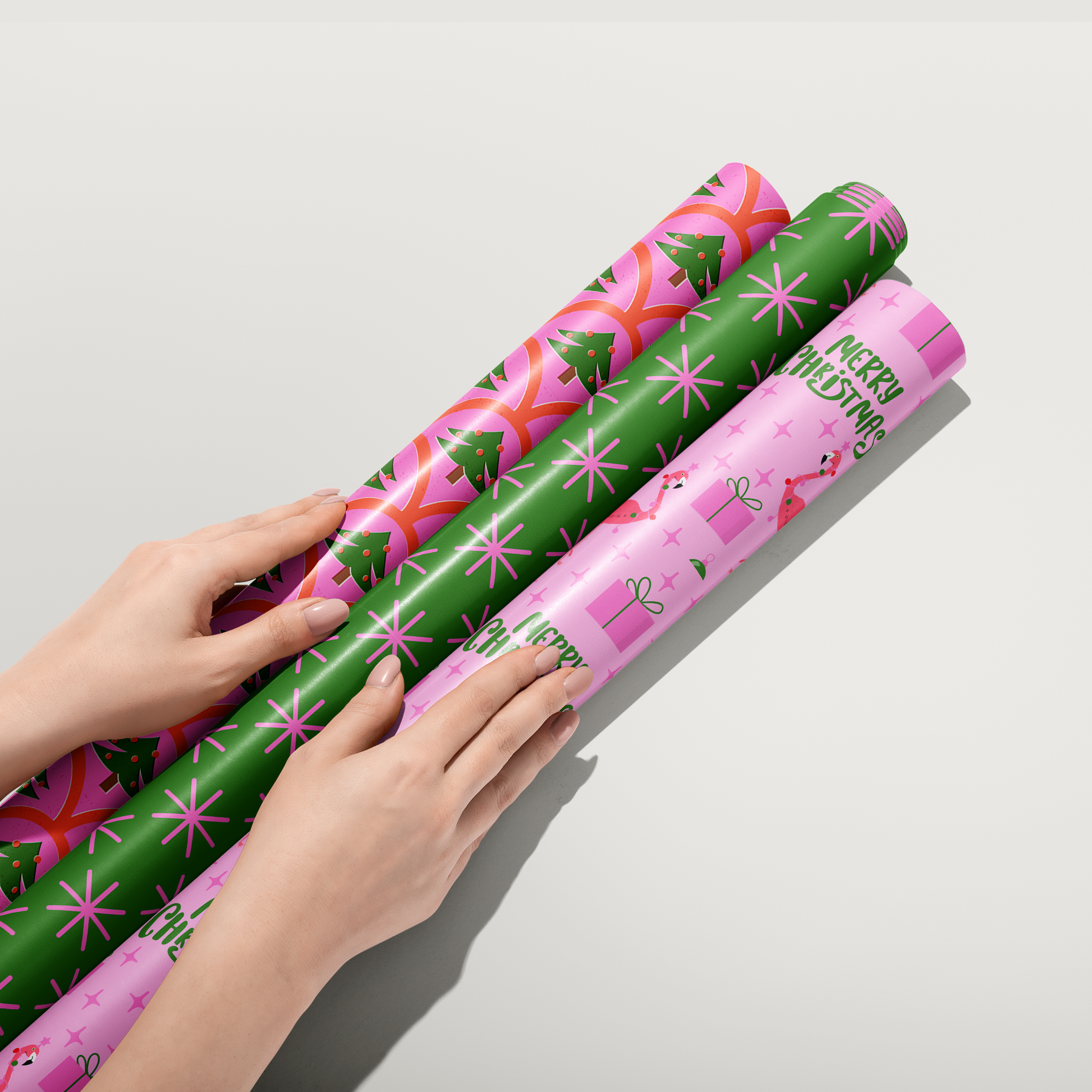 Starry Palm Royale Wrapping Paper
