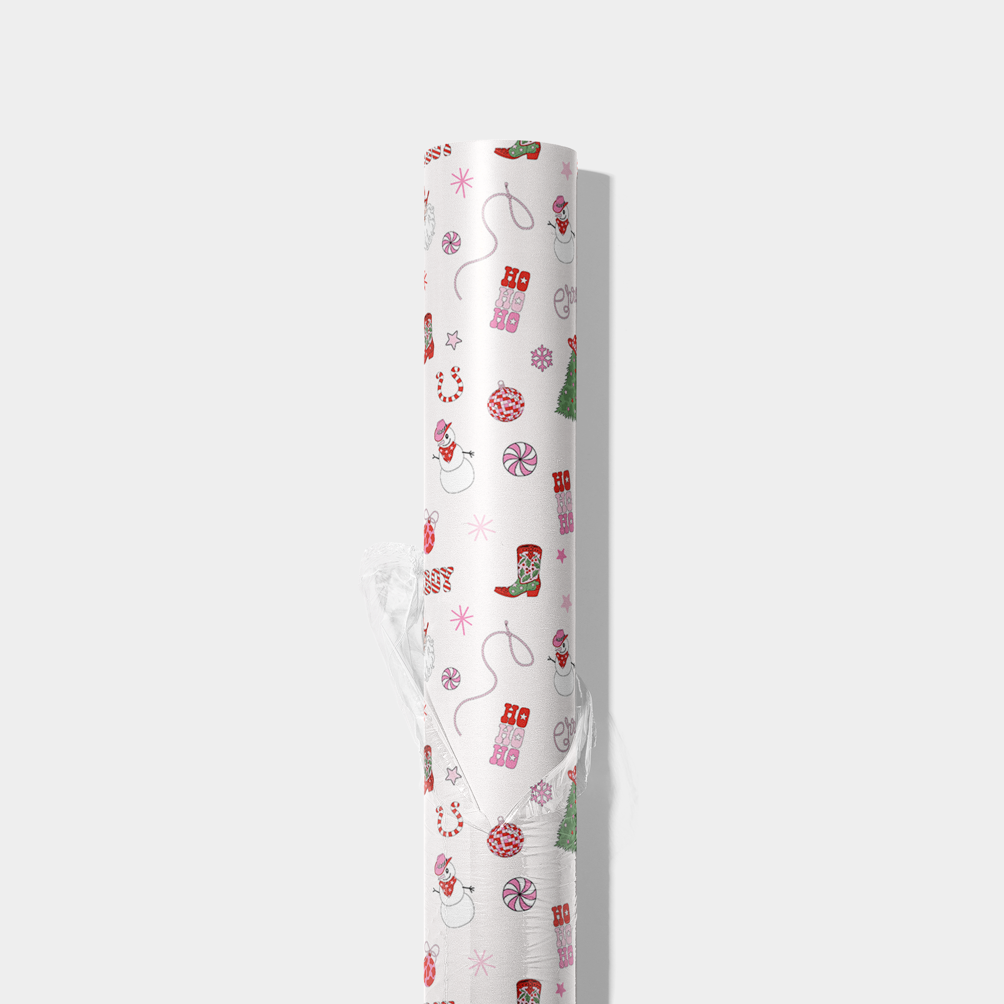 Western Characters Wrapping Paper