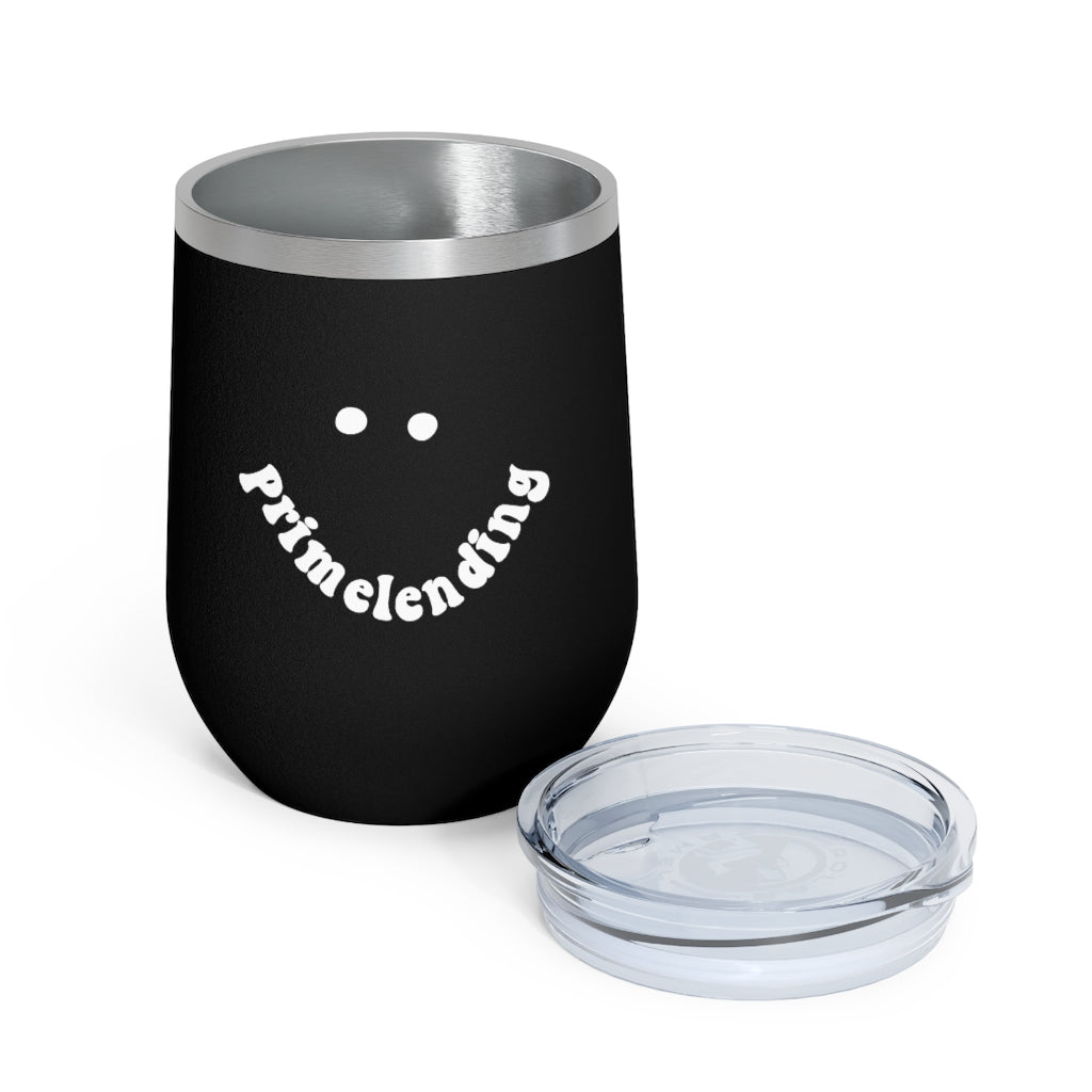 Smiley Insulated Wine Tumbler
