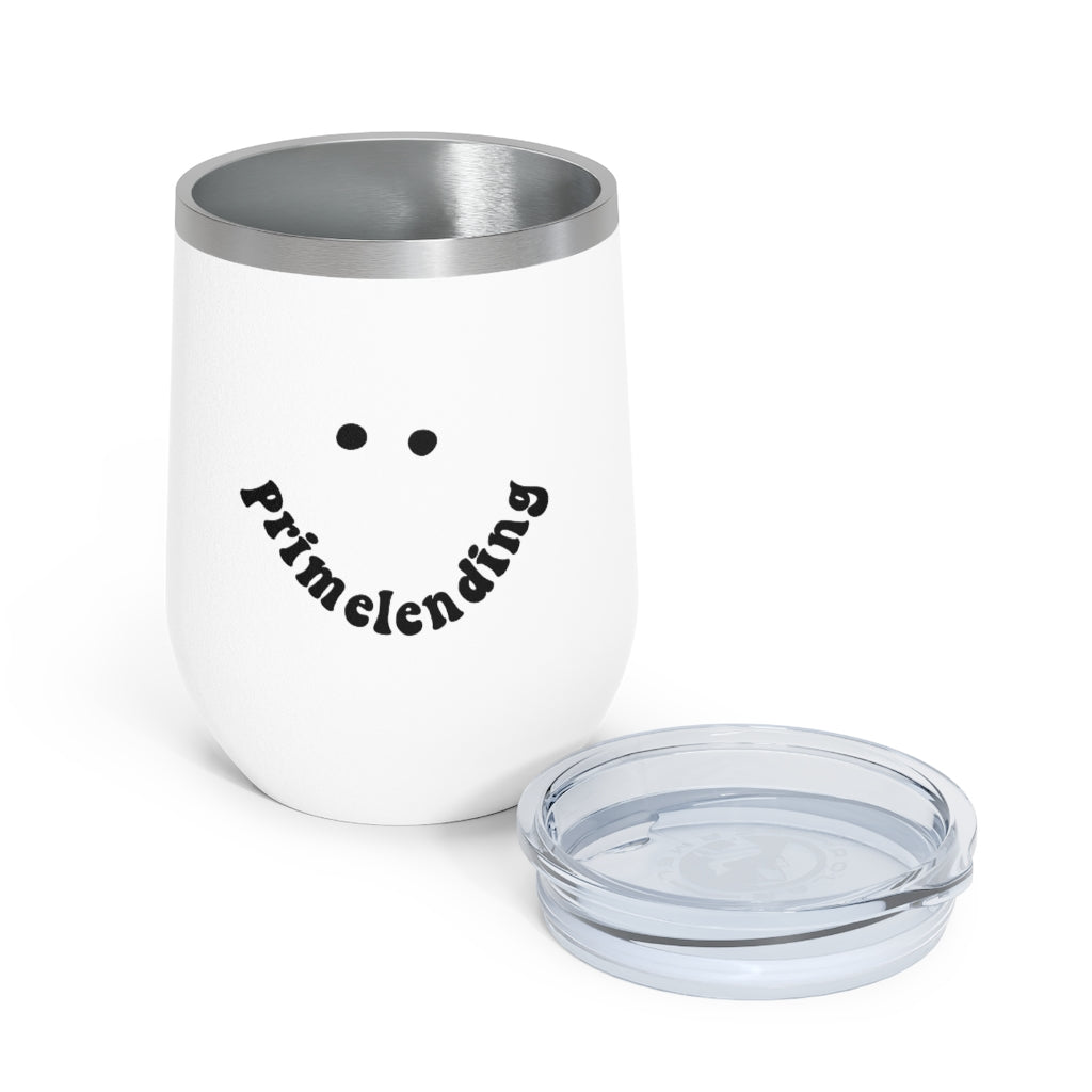 Smiley Insulated Wine Tumbler