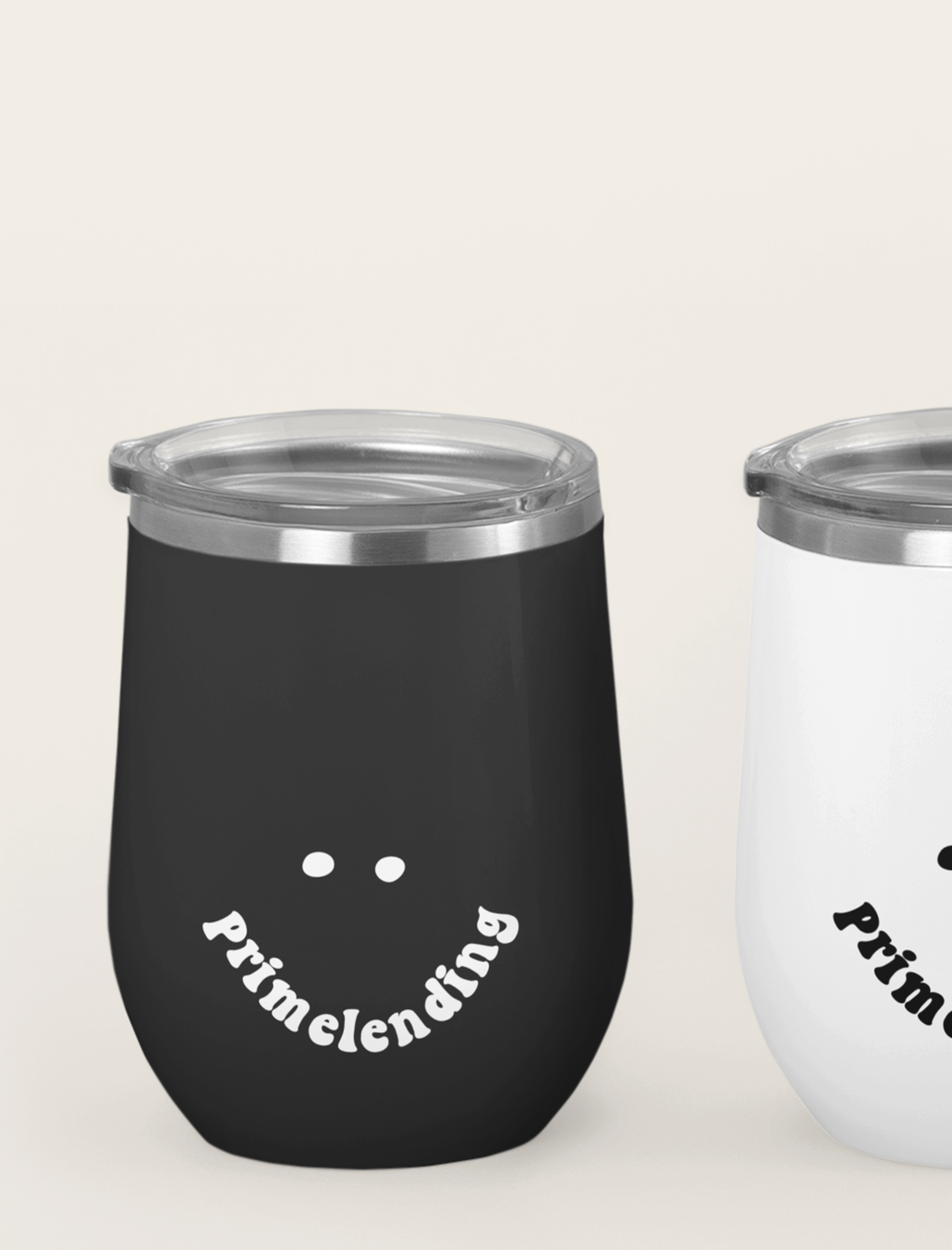Smiley Insulated Wine Tumbler